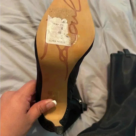 Karl lagerfeld Paris Clea Western Booties size 9M /40B - Picture 7 of 11